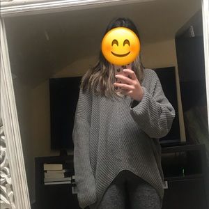 urban outfitters XS oversized gray sweater